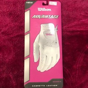 Wilson Advantage Women’s Left Hand size L Cabretta Leather Glove, new